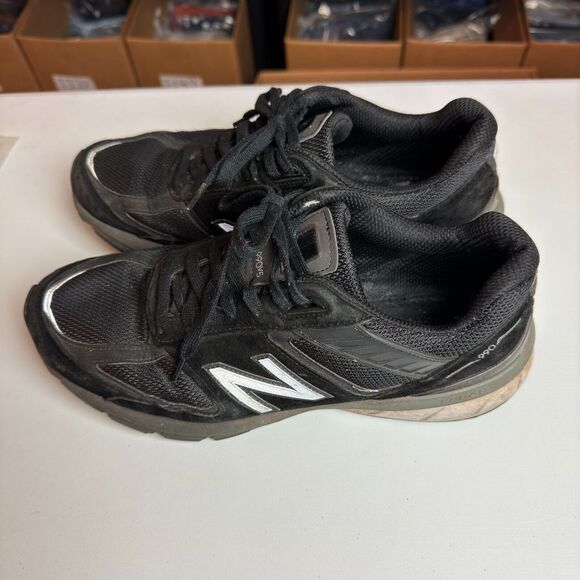 New Balance 990V5 Shoes Mens 9 Black USA Made Dad Casual Running Mowing Outdoors - Picture 3 of 11